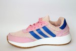 Adidas Iniki Runner Haze Coral/Blue/Gum