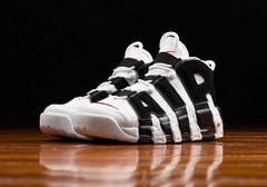 Nike Air More Uptempo White/Black/Red