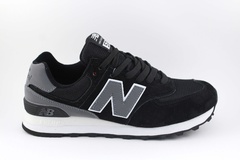 New Balance 574 Black/Grey