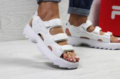 Fila Disruptor Sandals All White