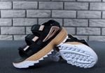 Fila Disruptor Sandals Black/Gold