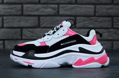 Balenciaga Triple S Black/White/Pink