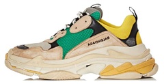 Balenciaga Triple S Beige/Green/Yellow