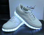 LED Sneaker white edition (кроссовки с подсветкой)