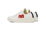 Converse x Comme Des Garçons Play White