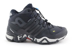 Adidas Terrex Fast R Mid Navy (с мехом)