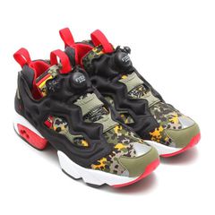 Reebok Insta Pump Fury x Solebox Camo/Black