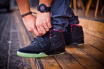 Nike Air Yeezy 2 black/green