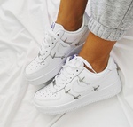 Nike Air Force 1 low LX chrome swoosh