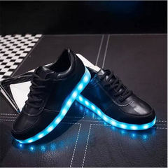 LED Sneaker black edition (кроссовки с подсветкой)