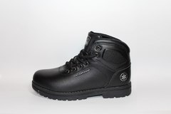 Baas Boots WaterProof Black Leather (натур. мех)