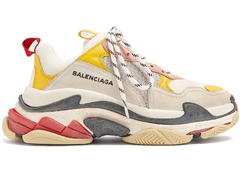 Balenciaga Triple S Cream/Yellow/Red