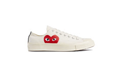 Converse x Comme Des Garçons Play White