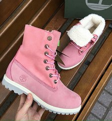 Timberland Teddy Fleece Waterproof Coral Pink