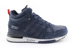 Adidas ZX 750 Navy (с мехом)