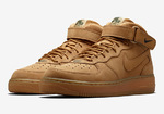 Nike Air Force 1 Mid Flax 