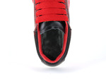 Alexander McQueen Sneaker Black/Spray Red (с мехом)