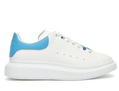 Alexander McQueen Sneaker White/Blue/Ombre Laces