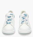 Alexander McQueen Sneaker White/Blue/Ombre Laces