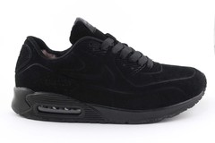 Nike Air Max 90 VT black (натур.мех)