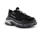 Balenciaga Triple S Clear Sole Black