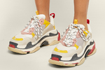 Balenciaga Triple S Cream/Yellow/Red