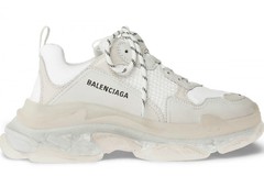 Balenciaga Triple S Clear Sole White