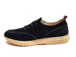 Loro Piana Freetime Walk Black (замшевые)