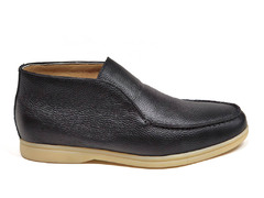 Loro Piana Open Walk Mid Black (кожаные)