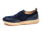 Loro Piana Freetime Walk Leather Navy (замшевые)