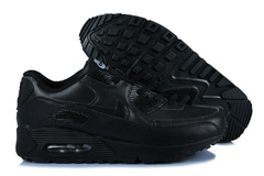 Nike Air Max 90 all black (с мехом)