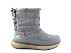 Дутики Adidas Yeezy Boost Grey (с мехом)