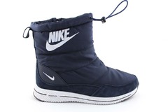 Дутики Nike zoom blue (с мехом)