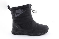 Дутики Nike zoom black (с мехом)