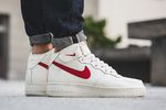 Nike Air Force Mid White/Red