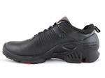 Ecco Biom C Thermo Black Leather/Grey/Red