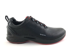 Ecco Biom FJUEL Black/Red Sole