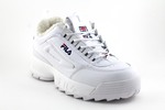 Fila Disruptor 2 White (с мехом)