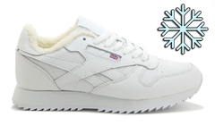 Reebok classic white (с мехом)