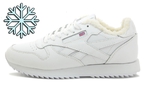 Reebok classic white (с мехом)