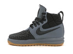 Nike Lunar Force 1 Duckboot 17 Grey/Black (с мехом)