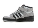 Adidas Forum Mid '22 Grey/Black (с мехом)