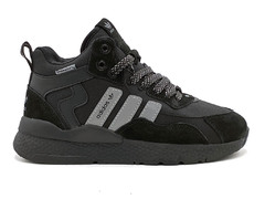 Adidas Nite Jogger Mid '22 Black/Grey (с мехом)