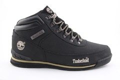 Timberland Euro Sprint Matte Black/Beige (с мехом)