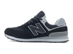 New Balance 574 Black/Grey/White