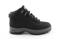 Nike Lunarridge Black/Grey (с мехом)