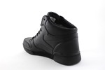 Reebok Classic Mid Keepwarm Black Leather (с мехом)