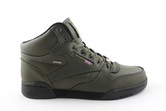 Reebok Classic Mid Keepwarm Olive Leather (с мехом)