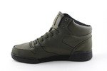 Reebok Classic Mid Keepwarm Olive Leather (с мехом)