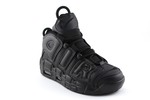 Nike Air More Uptempo Black Leather 